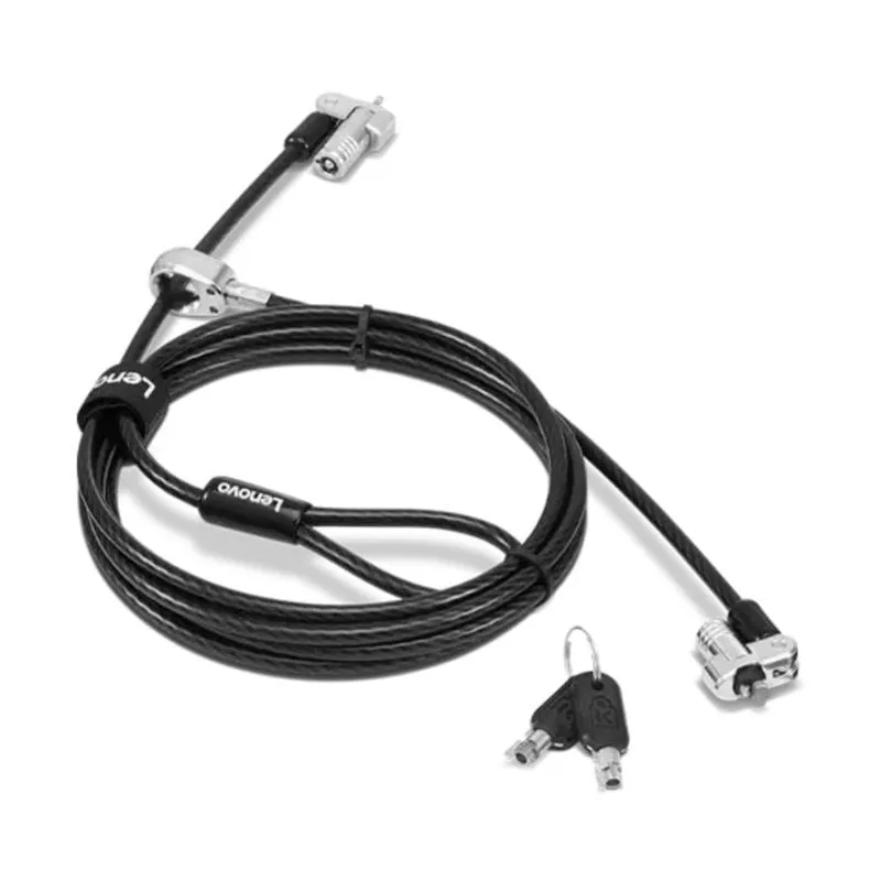 Cavo antifurto Lenovo NanoSaver 1,8 m con chiave nero per portatile