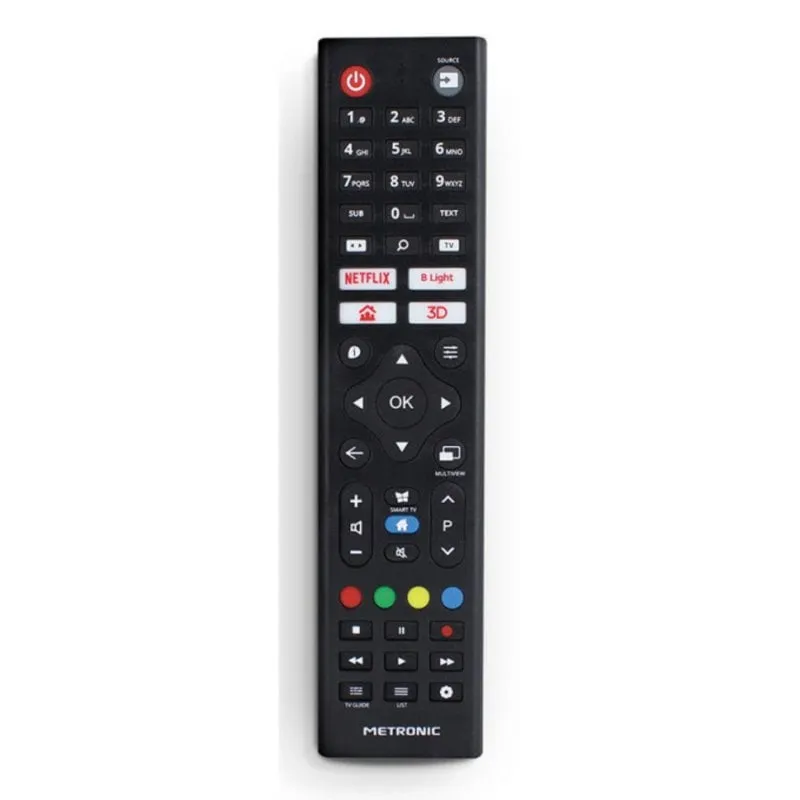 Telecomando Metronic 495352 per TV Philips IR Wireless a Pulsanti Nero