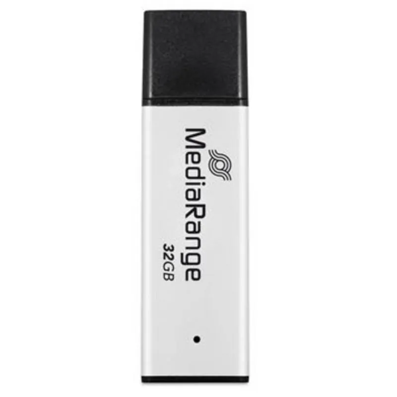 Unità Flash USB MediaRange MR1900 32GB USB 3.2 Gen 1 Nero Argento