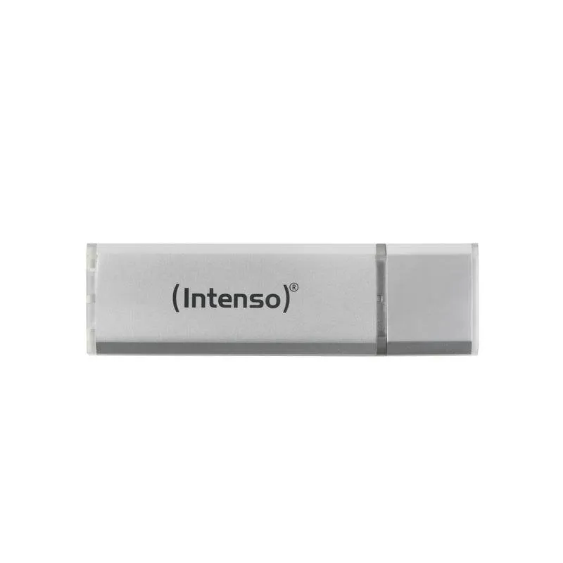 Chiavetta USB Intenso Alu Line 16 GB USB 2.0 Argento con cappuccio