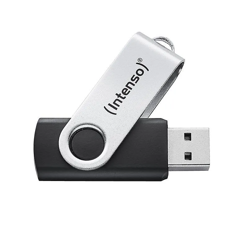 Chiavetta USB Intenso Office Line 64 GB USB-A 3.2 Gen 1x1 Nero Argento