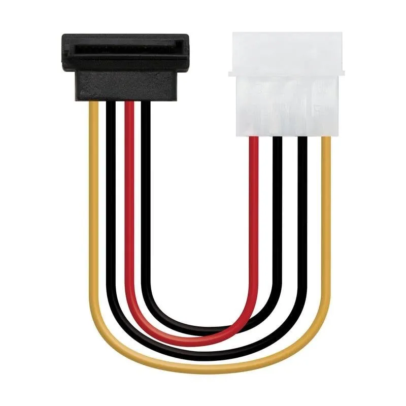 Cavo di alimentazione SATA Nanocable Molex a SATA 16 cm