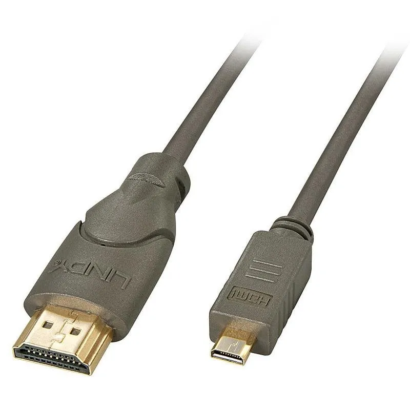 Cavo HDMI Lindy 2 m, Standard a Micro HDMI, 1920 x 1200