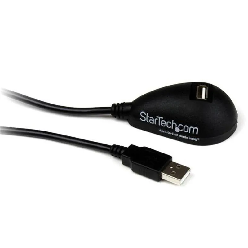 Cavo di estensione USB 2.0 StarTech.com 1,5 m maschio a femmina per scrivania nero