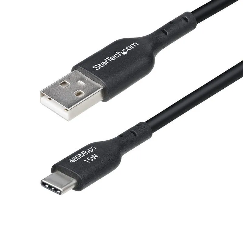 Cavo USB-A a USB-C StarTech.com 30 cm 3A USB 2.0 Nero