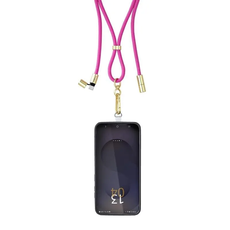 Collare USB-C Intenso per Smartphone con Ricarica Rapida 60W 1,65m Rosa