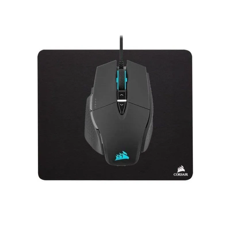 Mouse Corsair M65 RGB Ultra Cablato 26000 DPI Nero con Tappetino MM100