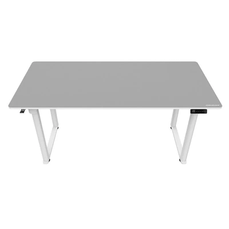 Mesa Gaming COUGAR 160cm Fibra di carbonio Bianca Regolazione elettrica