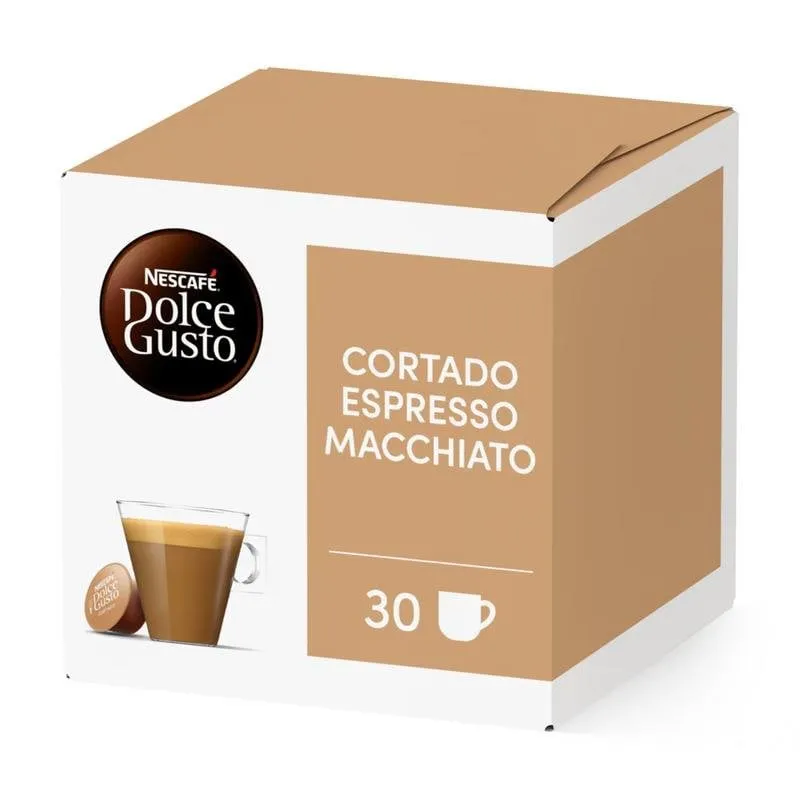 Caffè in capsula Nescafé Dolce Gusto Cortado Espresso Macchiato, 30 tazze