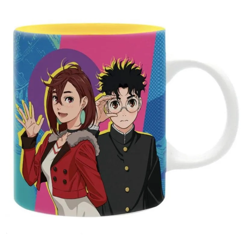 Tazza ABYSTYLE Dan Da Dan Momo e Okarun 320 ml Ceramica Multicolore