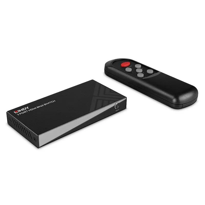 Commutatore Video Lindy 38369 HDMI 2.1 8K 4 Porte