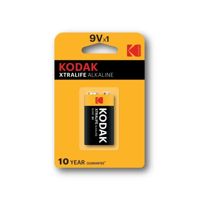 Pila Kodak Xtralife 9V Alcalina 1 Unità