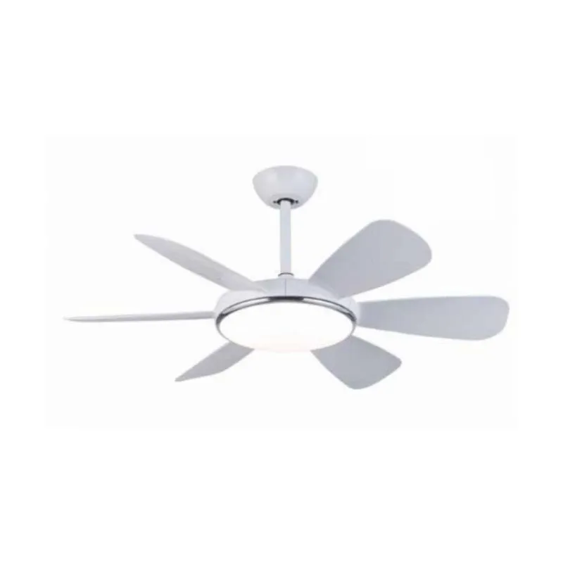 Ventilatore da Soffitto con Luce FM Calefacción VT-NIX L 24W 107cm Motore DC 6 Velocità Telecomando Timer Inversione