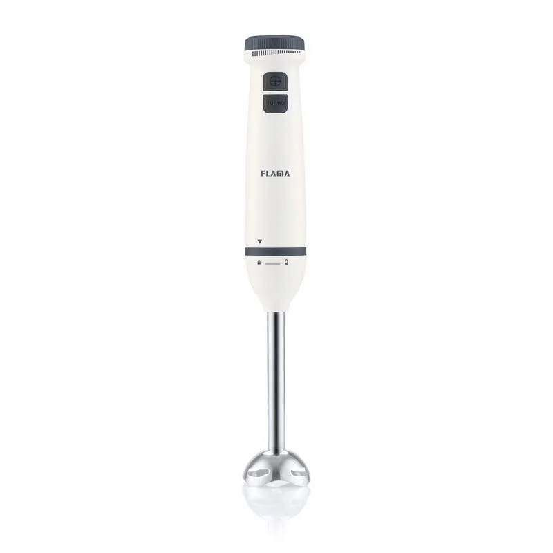 Frullatore a immersione Flama 2031FL 800 W Acciaio inossidabile Bianco