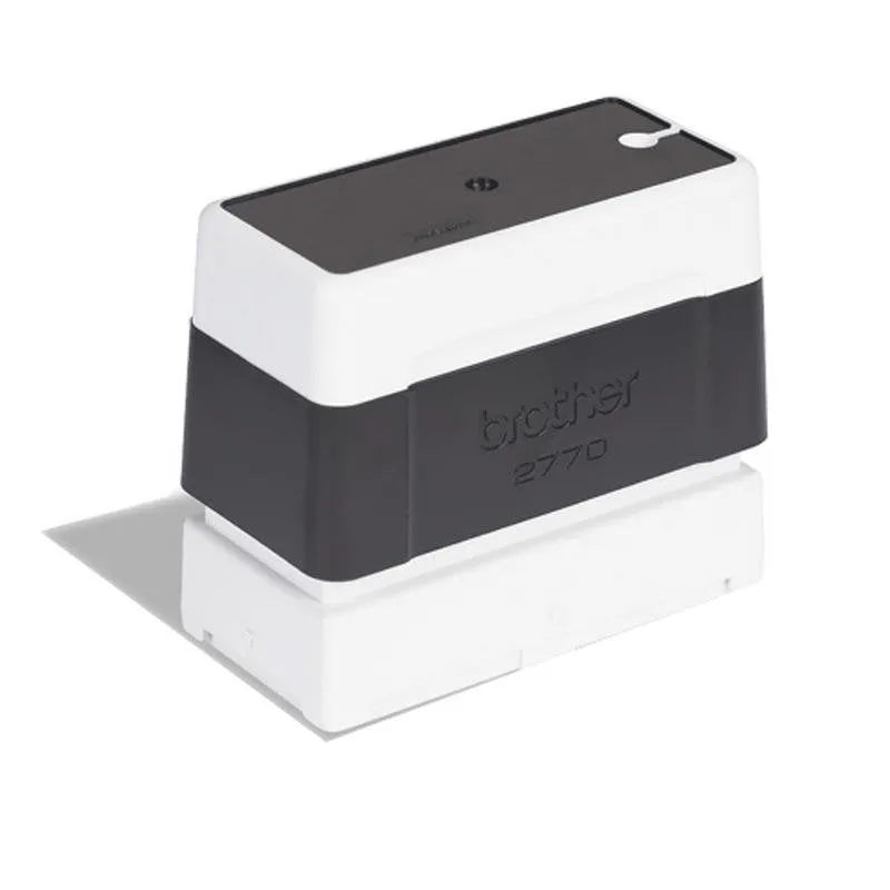 Timbro commerciale Brother PR2770B6P 27 x 70 mm Nero