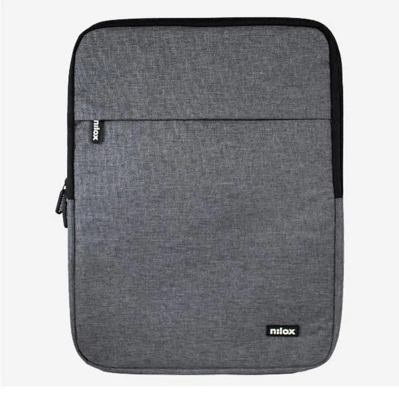 Funda Sleeve Nilox 17.3" Grigio Imbottita per Laptop