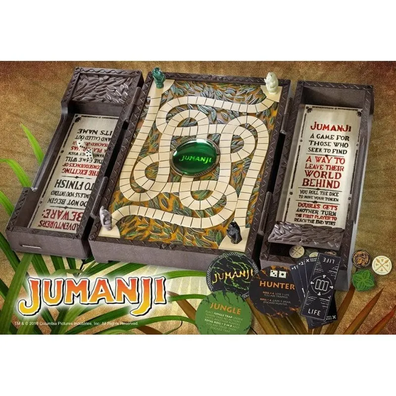 Gioco da tavolo The Noble Collection Jumanji Gioco d'azzardo