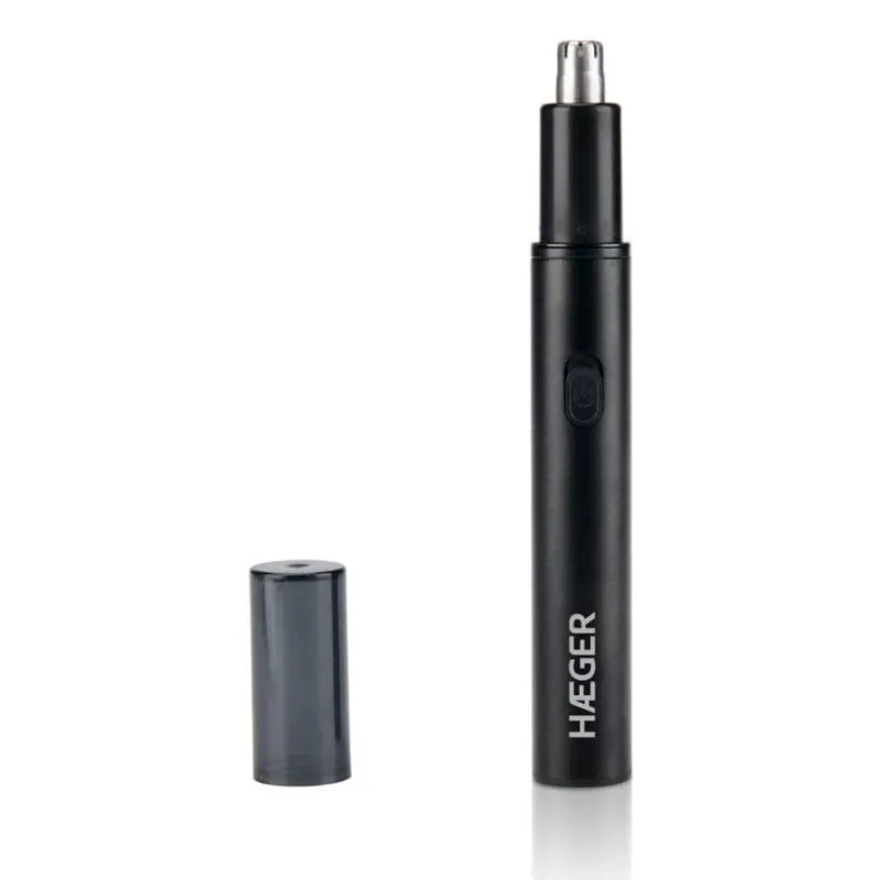 Tagliacapelli Naso e Orecchie Haeger NT-REC.004A Senza Fili 45min Spazzola Pulizia