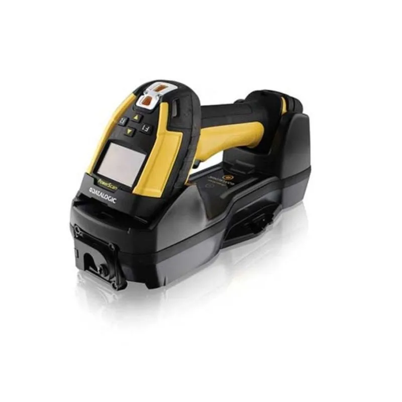 Lettore di codici a barre portatile Datalogic PM9600-DHP433RBK10 Laser 1D/2D Nero/Giallo