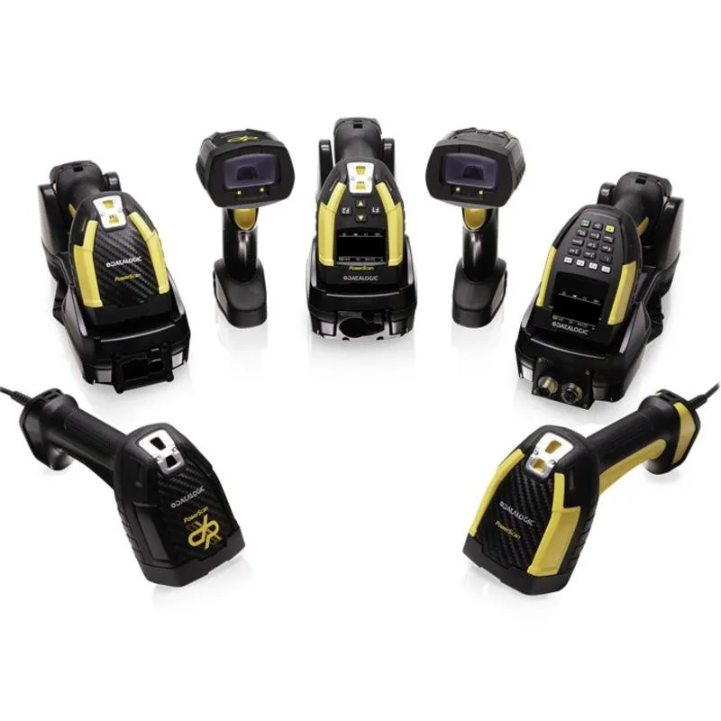 Lettore di codici a barre portatile Datalogic PM9600-HP433RBK30 1D/2D Wireless IP67