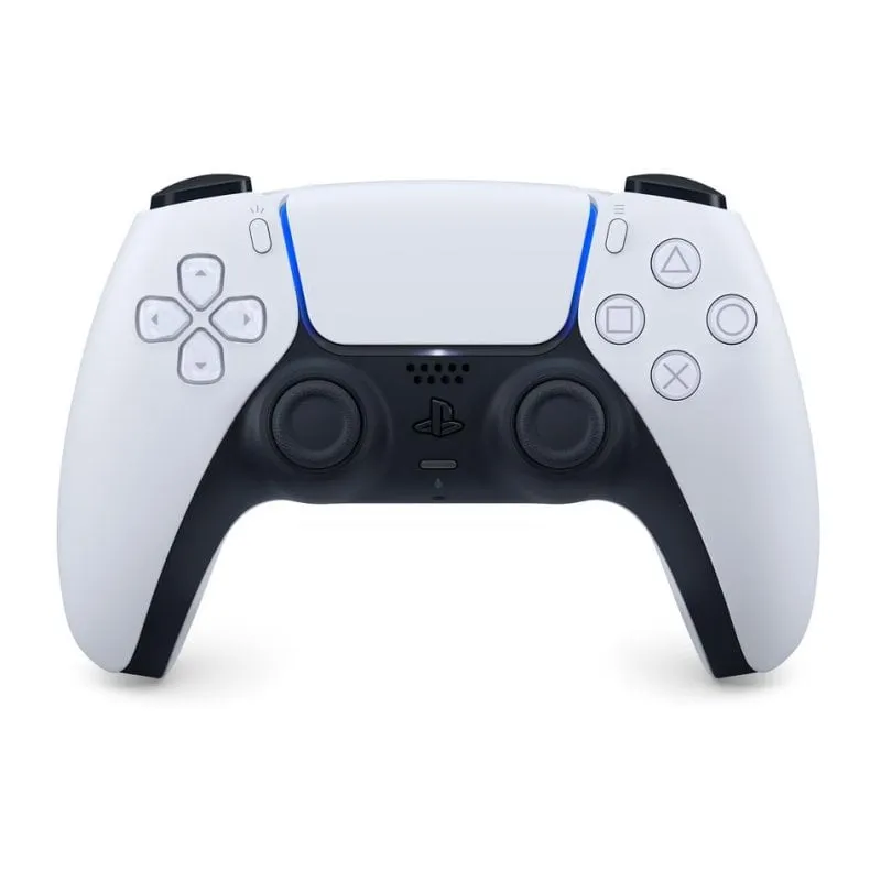 Controller wireless DualSense Sony per PlayStation 5, Nero e Bianco