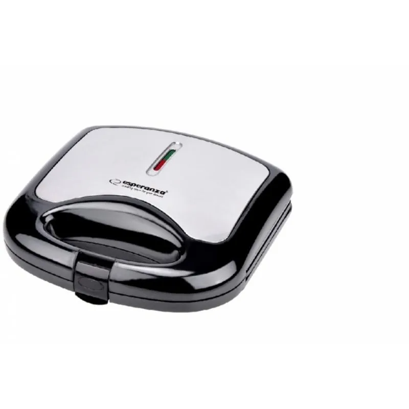 Sandwichera Esperanza ASIAGO 1000W 4 panini Nero/Bianco