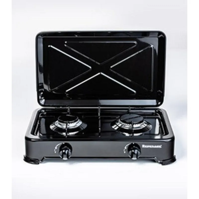 Piastra a incasso Ravanson K-02TB 2 zone di cottura Nero