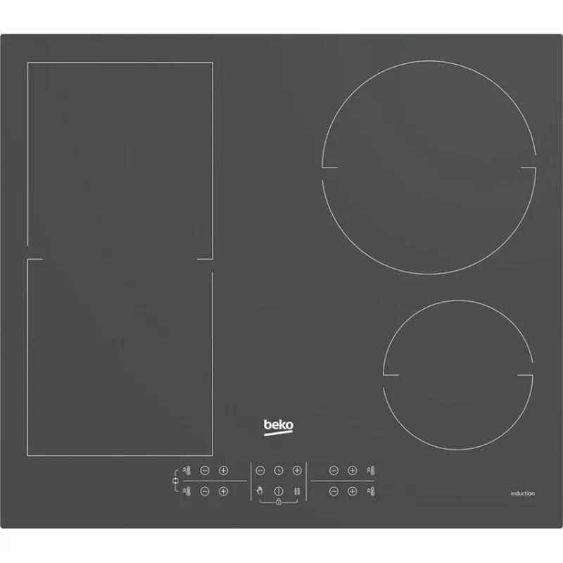 Piastra a induzione Beko HII64200FMTZG 60 cm 4 zone integrata grigia