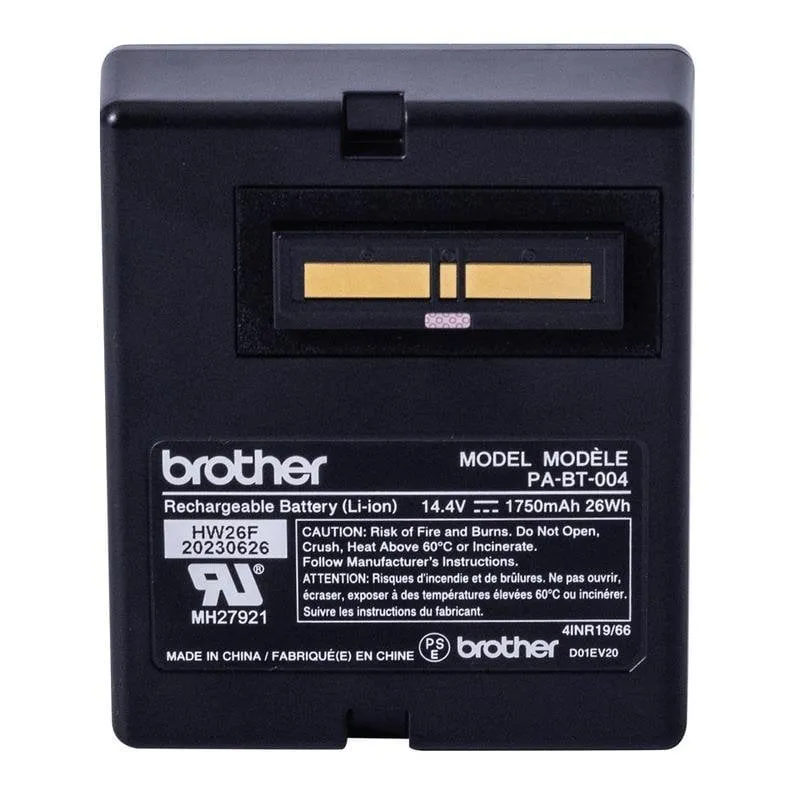 Batteria Brother PA-BT-004 per Stampanti di Etichette TD-2320D, TD-2350D