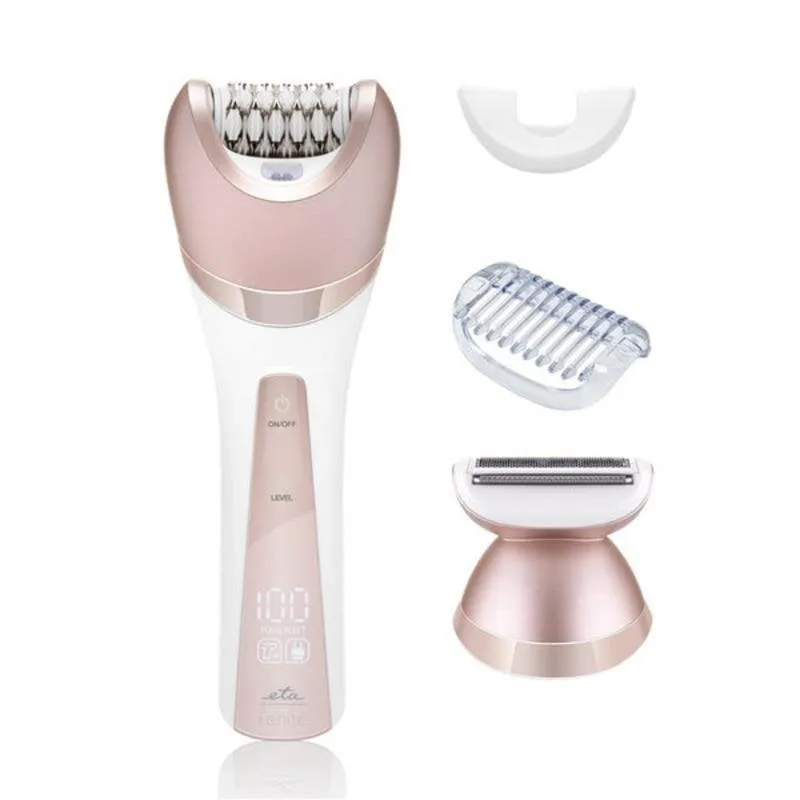 Epilatore Eta Fenite 3346 senza Fili 2 Velocità Wet & Dry Accessori