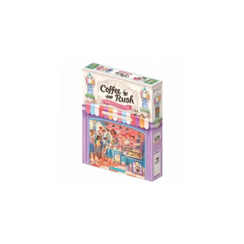 Gioco da Tavola Coffee Rush: Torte Deliziose Clear River Games
