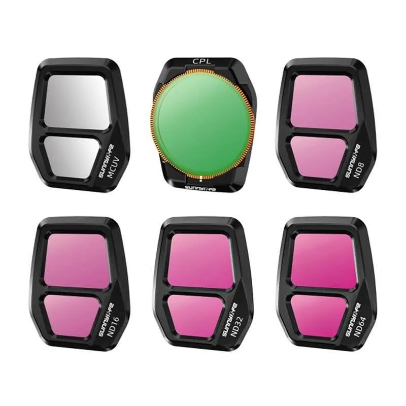 Filtro Sunnylife A3S-FI929 6 pezzi per DJI Air 3S