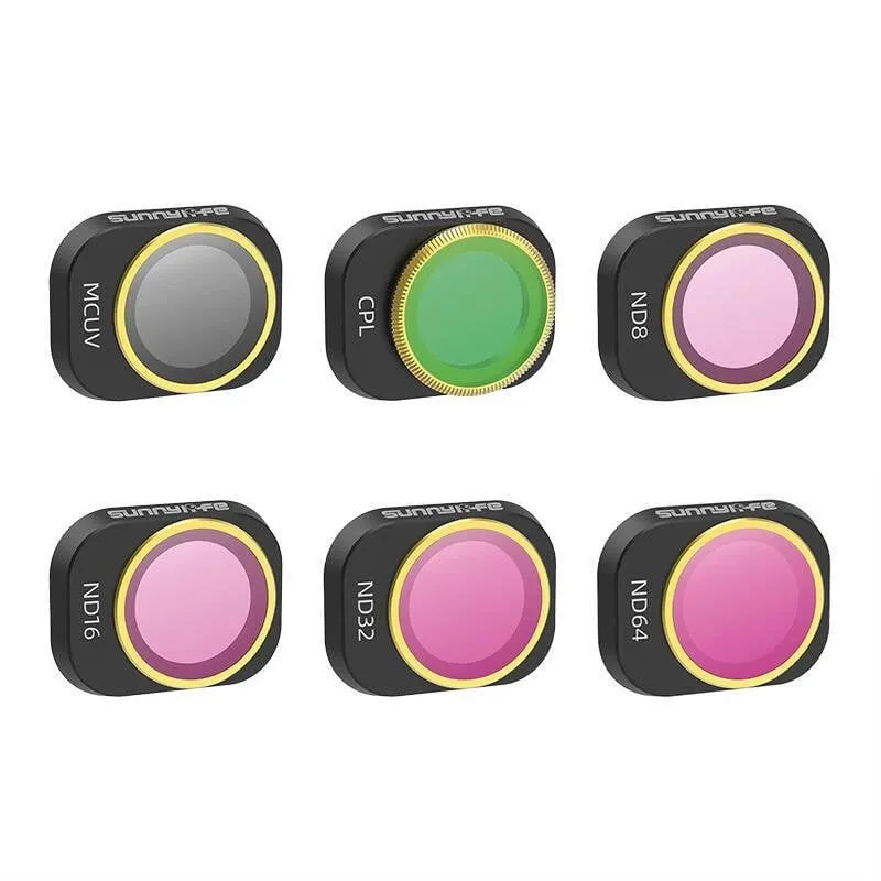 Filtri per obiettivi Sunnylife N4P-FI730 per DJI Mini 4 Pro MCUV CPL ND8/16/32/64