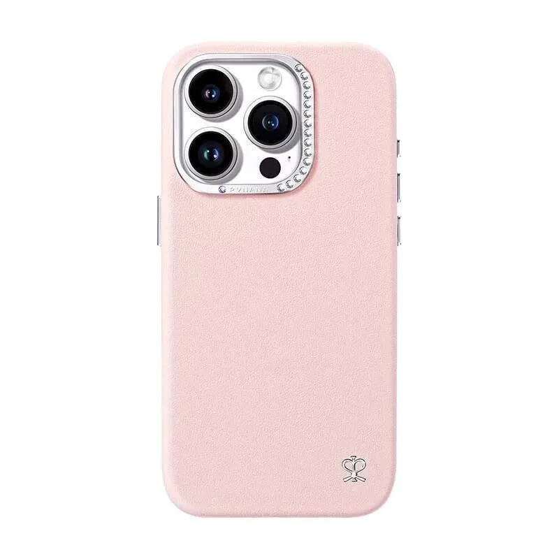 Funda para móvil Joyroom PN-14F2 Starry Case pelle sintetica rosa per iPhone 14 Pro