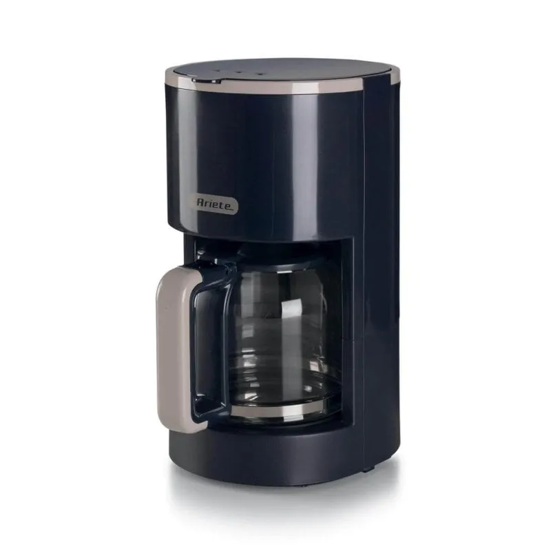 Caffettiera a filtro Ariete 1394/00 Nera 12 Tazze Funzione mantenimento caldo