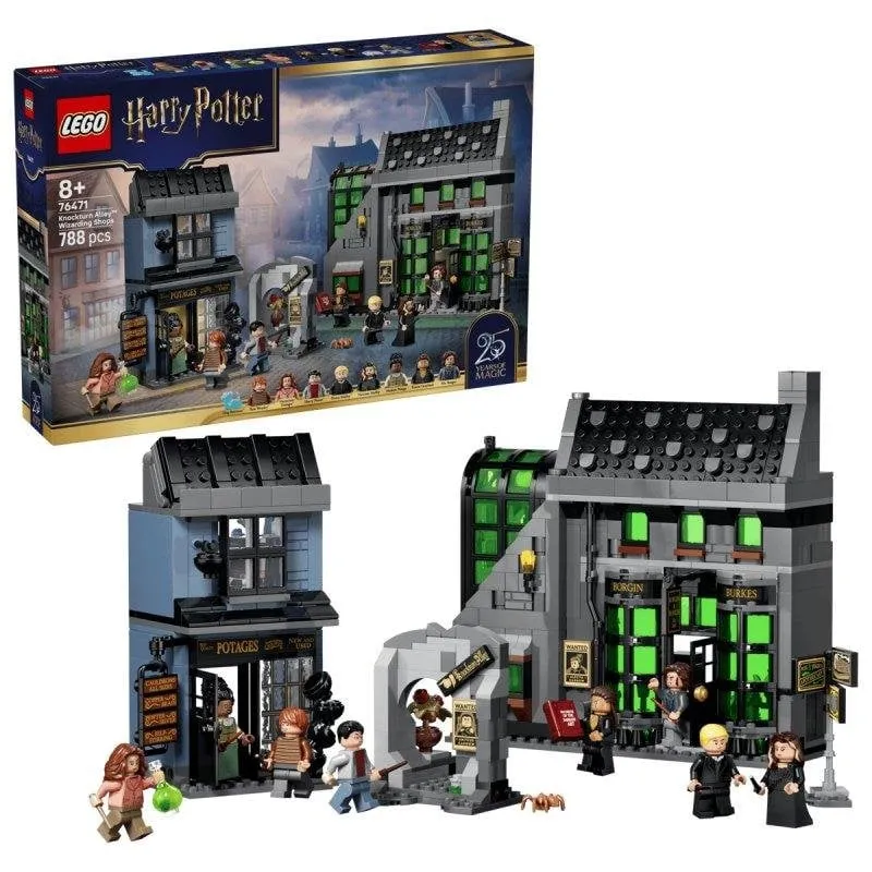 LEGO Harry Potter Negozi Magici di Borgin e Burke Knockturn™ 76471 788 pezzi