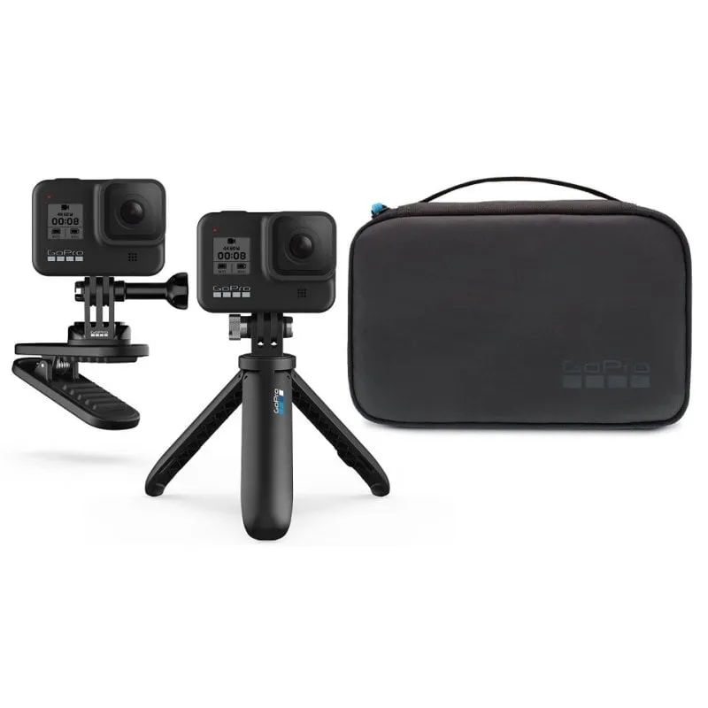 Kit Fotocamera Travel Universale Montaggio Zaino Nero 280 g