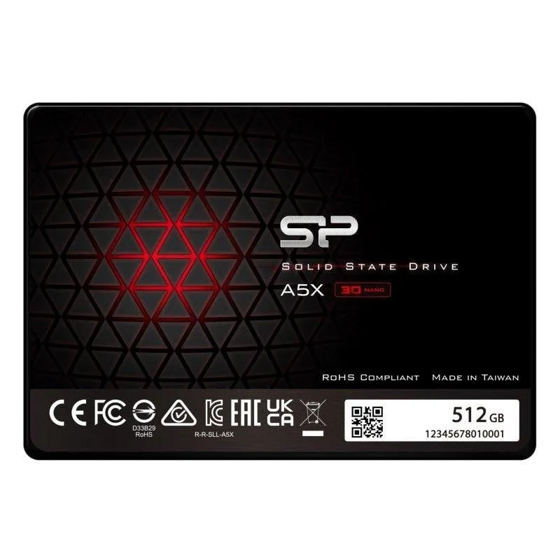 Disco Rigido Silicon Power Ace A5x 512GB SSD SATA III 6Gb/s 2.5'' 7mm