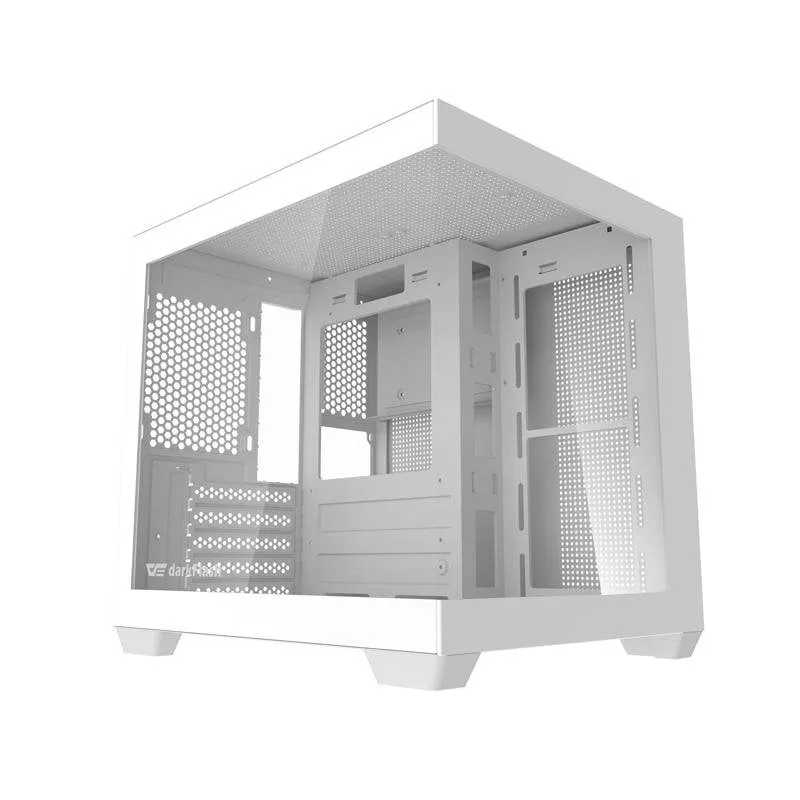 Case PC Darkflash C275P Mini Tower Bianca Senza Ventole