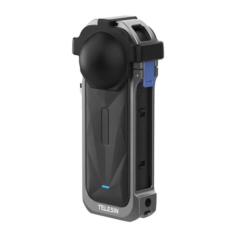 Custodia protettiva Telesin per Insta360 X5 in alluminio