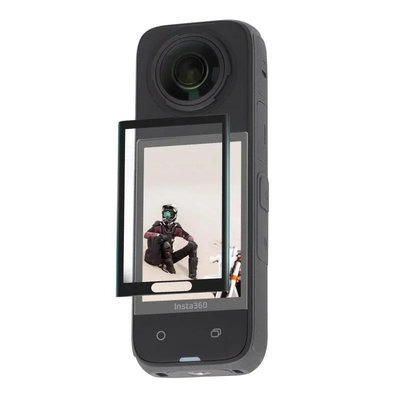 Vetro temperato Sunnylife per Insta360 X4/X5 (2 unità)
