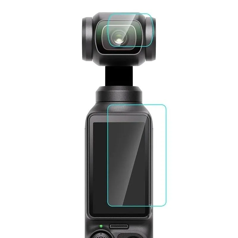 Vetro Temperato PULUZ per DJI OSMO Pocket 3 Obiettivo e Schermo