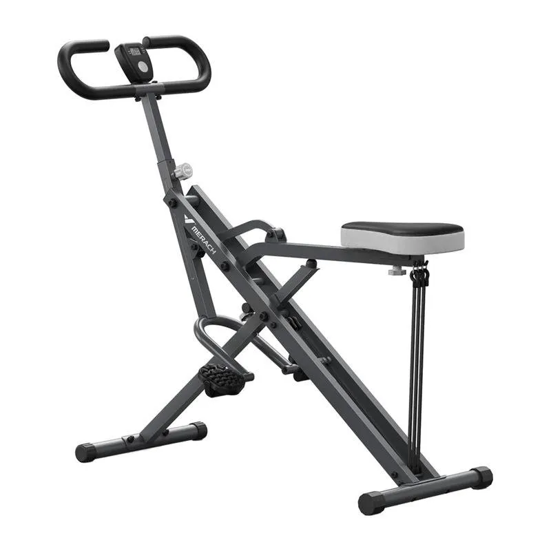 Macchina per Squat MERACH MR-R07BH1 Regolabile 3 Livelli di Resistenza