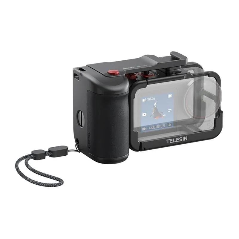 Cover di protezione con manico Telesin per DJI Osmo Action 3/4/5