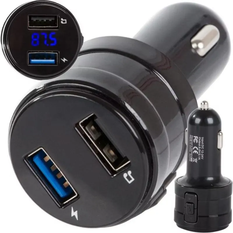 Adattatore Bluetooth per Auto Extralink FM Transmitter USB-A