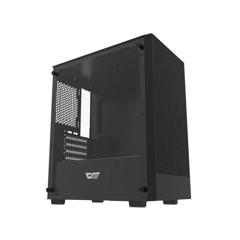 Case PC Darkflash M305 Micro-ATX Senza Ventilatori Nero