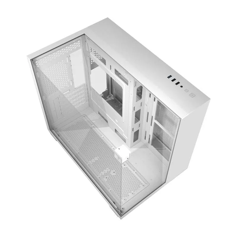Case PC Darkflash TH285M Bianca Torre ITX M-ATX