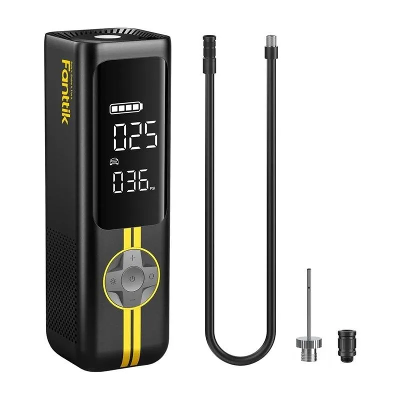 Compressore Portatile Fanttik X8 Apex 150 PSI Batteria USB-C Torcia LED