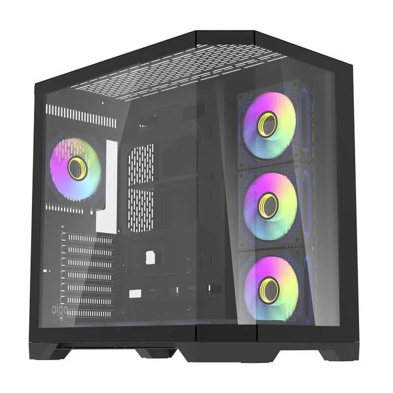 Case PC Darkflash FT418 PRO + 7 ventole ARGB Nero