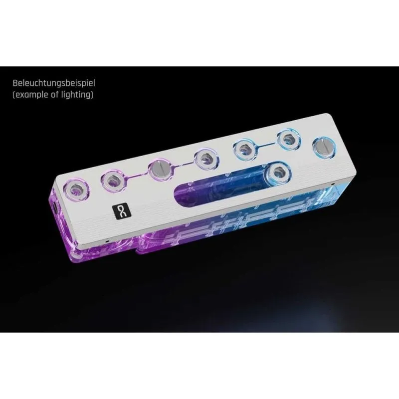 Refrigeración Líquida Alphacool Apex Distro Plate North XL ARGB 290 mm 9 Connessioni